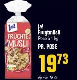 Otto Duborg ja! Frugtmüsli tilbud