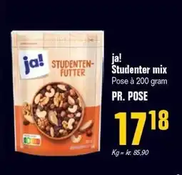 Otto Duborg ja! Studenter mix tilbud