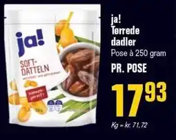Otto Duborg ja! Tørrede dadler tilbud