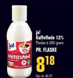 Otto Duborg ja! Kaffefløde 12% tilbud