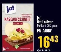 Otto Duborg ja! Ost i skiver tilbud
