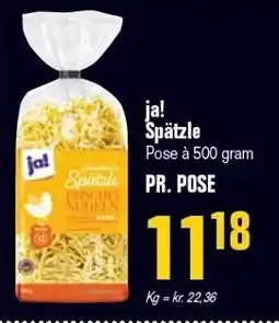 Otto Duborg ja! Spätzle tilbud