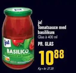 Otto Duborg ja! Tomatsauce med basilikum tilbud