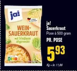 Otto Duborg ja! Sauerkraut tilbud