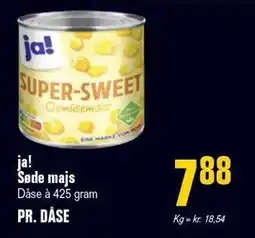 Otto Duborg ja! Søde majs tilbud