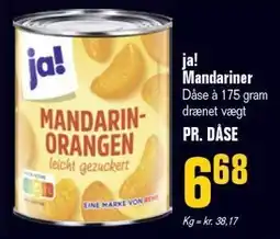 Otto Duborg ja! Mandariner tilbud