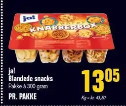 Otto Duborg ja! Blandede snacks tilbud