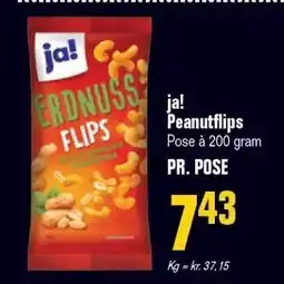 Otto Duborg ja! Peanutflips tilbud