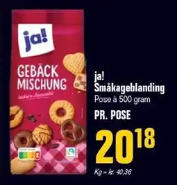 Otto Duborg ja! Småkageblanding tilbud