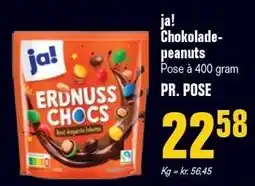 Otto Duborg ja! Chokoladepeanuts tilbud