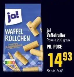 Otto Duborg ja! Vaffelruller tilbud