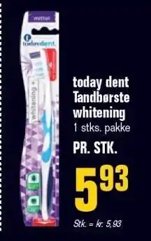 Otto Duborg today dent Tandbørste whitening tilbud