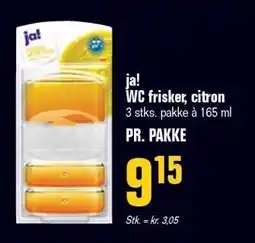 Otto Duborg ja! WC frisker, citron tilbud