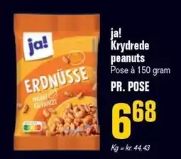Otto Duborg ja! Krydrede peanuts tilbud