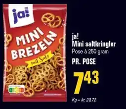 Otto Duborg ja! Mini saltkringler tilbud