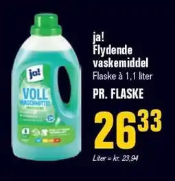 Otto Duborg ja! Flydende vaskemiddel tilbud