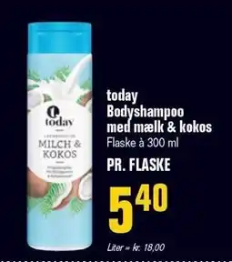 Otto Duborg today Bodyshampoo med mælk & kokos tilbud