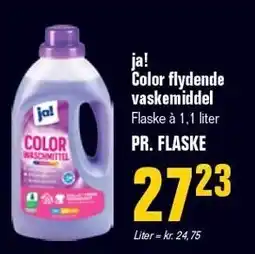 Otto Duborg ja! Color flydende vaskemiddel tilbud
