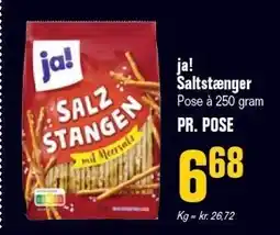 Otto Duborg ja! Saltstænger tilbud