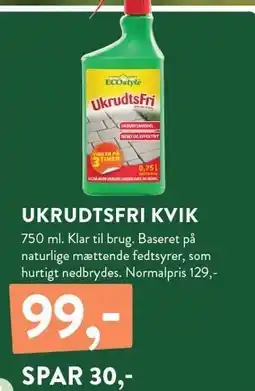 ECOSTYLE KRUDTSFRI KVIK