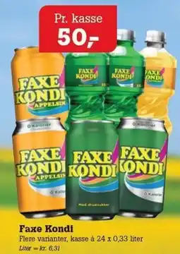 Poetzsch Padborg Faxe Kondi tilbud