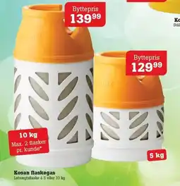 Poetzsch Padborg Kosan flaskegas tilbud