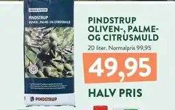 Plantorama PINDSTRUP OLIVEN-, PALME- OG CITRUSMULD tilbud