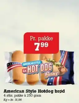 Poetzsch Padborg American Style Hotdog brød tilbud
