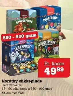 Poetzsch Padborg Nordthy slikkepinde tilbud