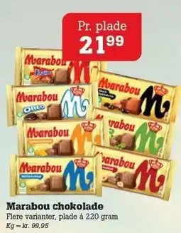 Poetzsch Padborg Marabou chokolade tilbud