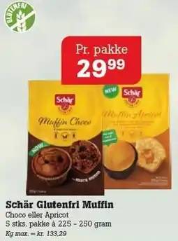 Poetzsch Padborg Schär Glutenfri muffin tilbud