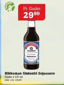 Poetzsch Padborg Kikkoman Glutenfri Sojasauce tilbud