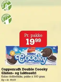 Poetzsch Padborg Coppenrath Double Cooky Gluten- og laktosefri tilbud
