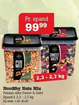 Poetzsch Padborg Nordthy Nuts Mix tilbud