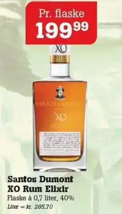 Poetzsch Padborg Santos Dumont XO Rum Elixir tilbud