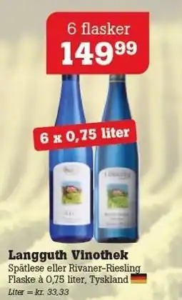 Poetzsch Padborg Langguth Vinothek tilbud