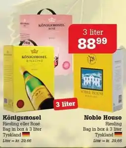 Poetzsch Padborg Königsmosel eller Noble House tilbud