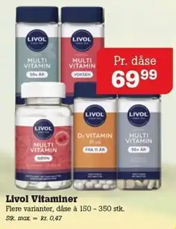 Poetzsch Padborg Livol Vitaminer tilbud