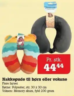 Poetzsch Padborg Nakkepude til børn eller voksne tilbud