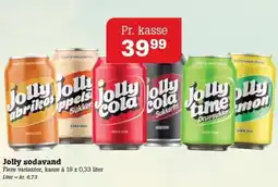 Poetzsch Padborg Jolly sodavand tilbud
