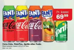 Poetzsch Padborg Coca-Cola, FuzeTea, Sprite eller Fanta tilbud