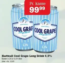 Poetzsch Padborg Hartwall Cool Grape Long Drink 5,5% tilbud