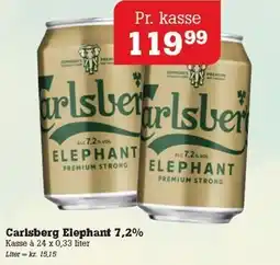 Poetzsch Padborg Carlsberg Elephant 7,2% tilbud