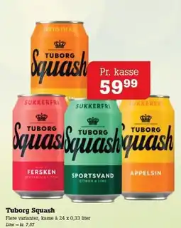 Poetzsch Padborg Tuborg Squash tilbud