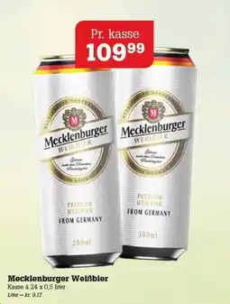 Poetzsch Padborg Mecklenburger Weissbier tilbud