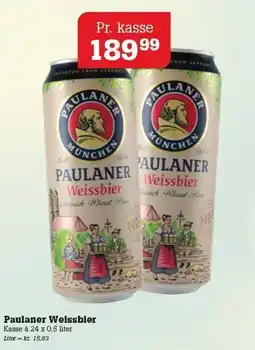 Poetzsch Padborg Paulaner Weissbier tilbud