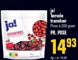 Poetzsch Padborg ja! Tørrede tranebær tilbud