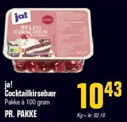 Poetzsch Padborg ja! Cocktailkirsebær tilbud