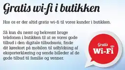 Poetzsch Padborg Gratis wi-fi i butikken tilbud