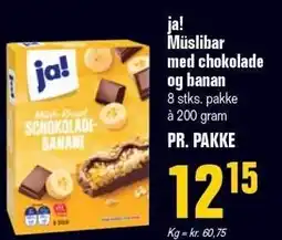 Poetzsch Padborg ja! Müslibar med chokolade og banan tilbud